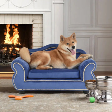 RoyalPets Pristine Royal Blue Pet Sofa