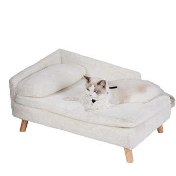 LuxeCozy Waterproof Plush Pet Sofa