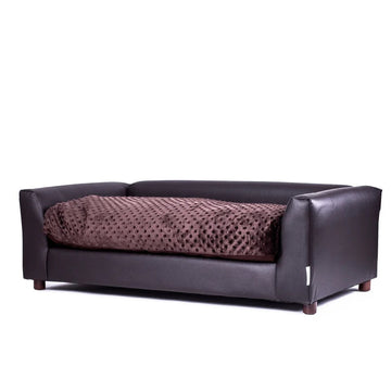 LuxePaws Leatherette Pet Sofa Bed