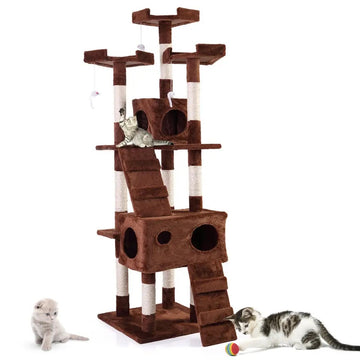 Multi-level Explorer Pet Cat Tree & Condo