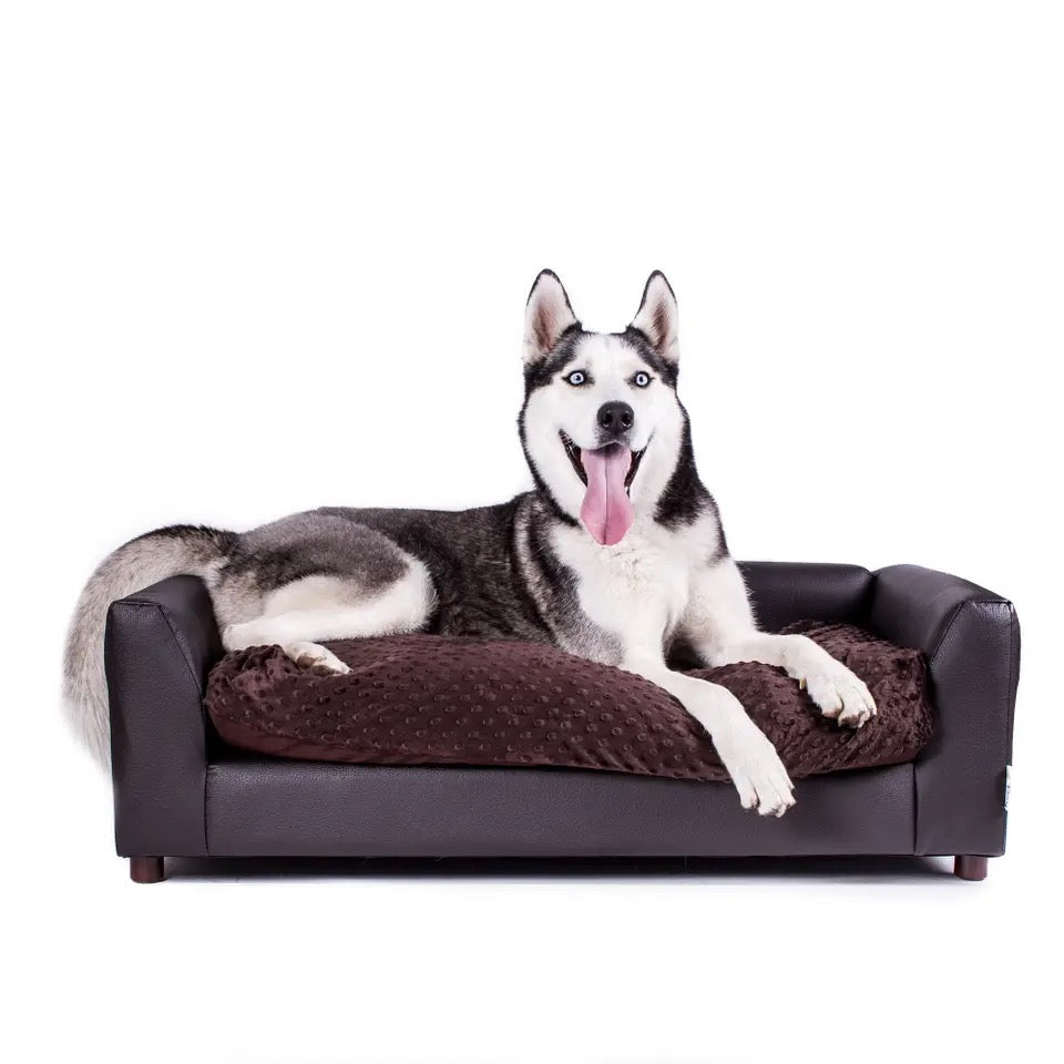 LuxePaws Leatherette Pet Sofa Bed