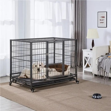 Heavy Duty Collapsible Dog Kennel and Crate Pet Playpen