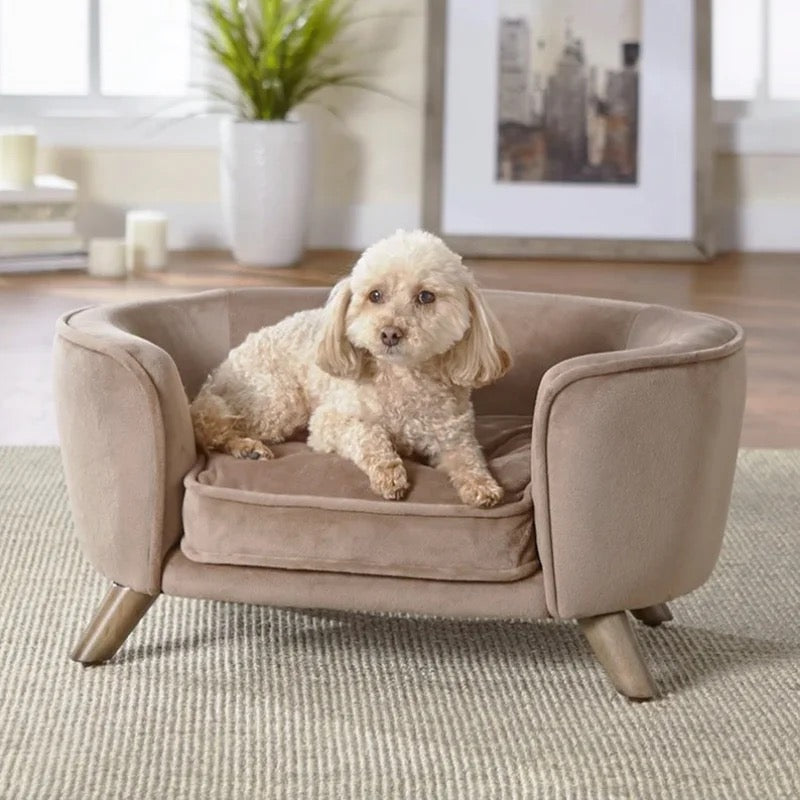 The Luxe Velvet Pet Sofa