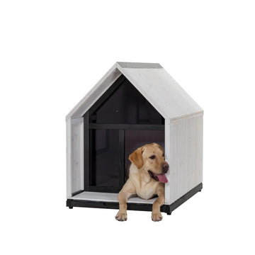 The Traditional Outdoor/Indoor Dog House, Sun Protection Weatherproof Dog House