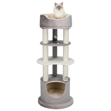 Cats Happy At Home Cat Tower with Condo